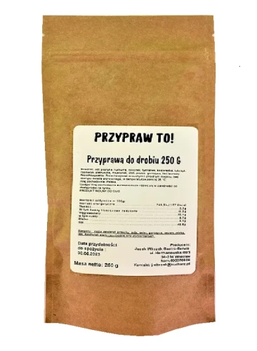 Przyprawa do drobiu 250 g – aromatyczna mieszanka