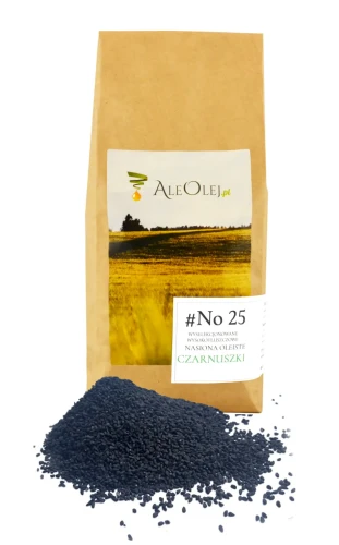 opakowanie nasion oleistych  z czarnuszki no.25  1,2 kg
