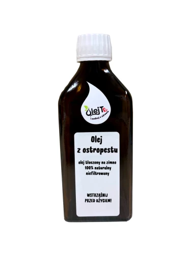 Olej z ostropestu tłoczony na zimno – naturalny olej roślinny