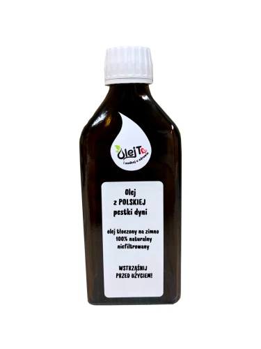 Olej z polskiej pestki dyni tłoczony na zimno – naturalny olej roślinny