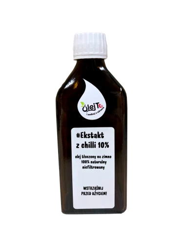 Olej – ekstrakt z chili 10% | Pikantny olej smakowy