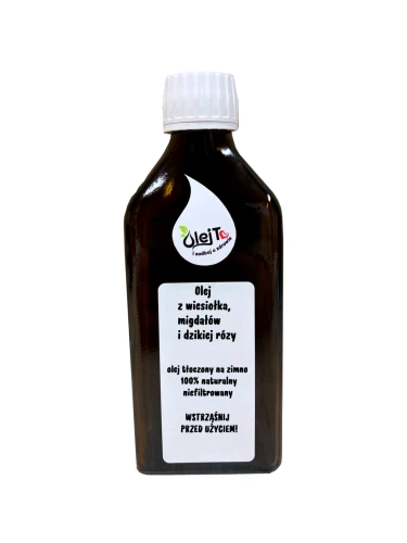 Olej z wiesiołka, migdałów i dzikiej róży – naturalna mieszanka olejów