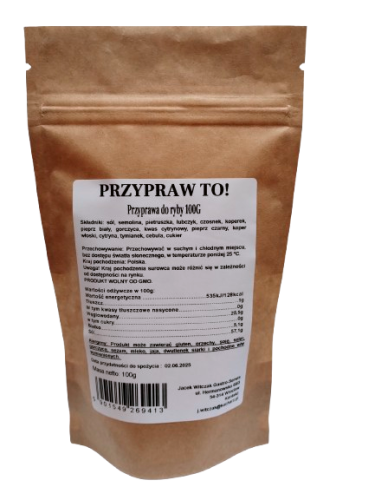 Przyprawa do ryby 100 g – aromatyczna mieszanka 